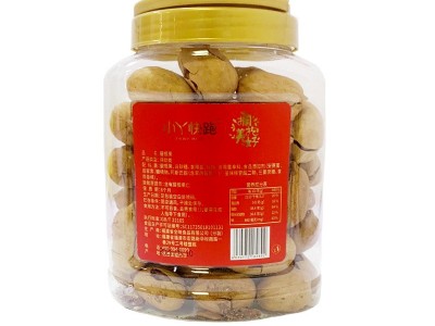 小丫快跑碧根果400g750g罐装山核桃长寿果休闲健康零食坚果奶香味图4