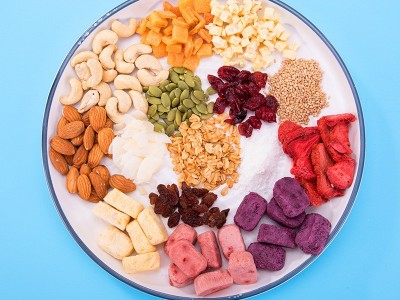 小丫快跑400g*3组合装低温烘焙非油炸谷物燕麦片干吃代早餐批发代图2