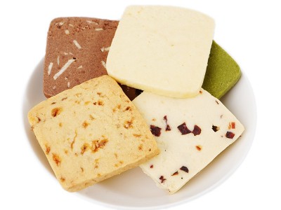 办公室解压小零食品蔓越莓抹茶手工黄油曲奇独立包装饼干送礼袋装图5