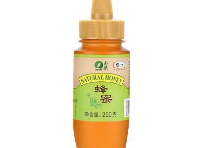中粮山萃蜂蜜250g冲水便携挤压塑料瓶装半斤冲饮百花蜜图5