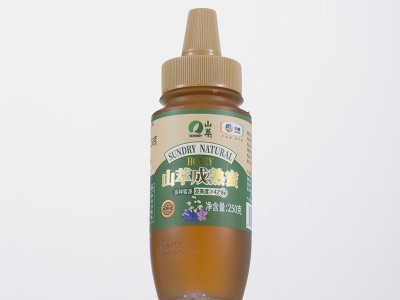中粮山萃蜂蜜250g洋槐成熟蜜槐花枣花椴树挤压瓶装优选原产图4