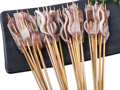 厂家 手把肉串烧烤鱿鱼串小串 鱿鱼串批发冷冻海鲜水产鱿鱼须串图4