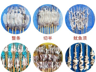 厂家 手把肉串烧烤鱿鱼串小串 鱿鱼串批发冷冻海鲜水产鱿鱼须串图3