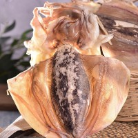 当季新货北海产墨鱼干乌贼干目鱼海鲜水产干货产地批发 1斤6-10个