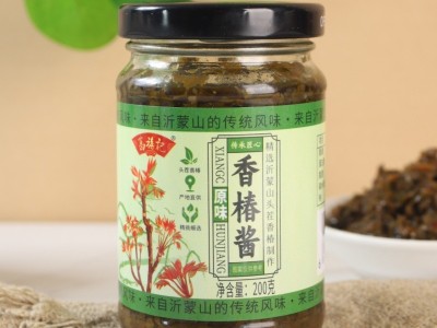 山东特产瓶装香椿酱香辣味酱嫩芽家用批发拌饭酱拌面酱酱料图5