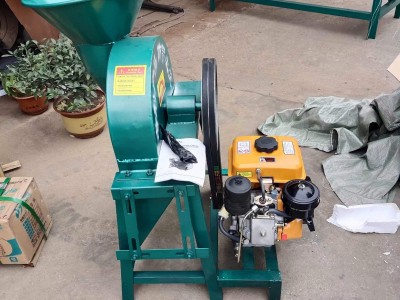 供应商用地瓜土豆切片机柴油机一小时2吨木薯切片机切丝机图3