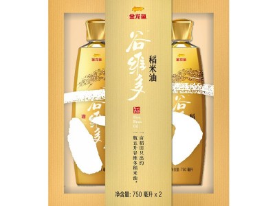 金龙鱼谷维多稻米油750mlX2礼盒量大议价图2