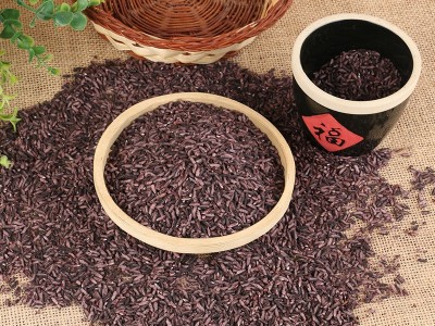 云南墨江紫米50斤 批发紫糯米黑糯米血糯米紫米煮粥五谷杂粮袋装图4