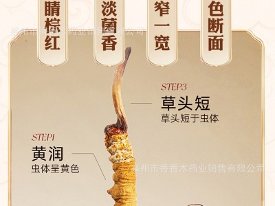 【冻干虫草】送长辈传统滋补品西藏那曲冬虫夏草礼盒虫草干货批发图4