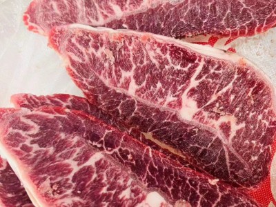 批发俄罗斯32厂板腱 原切牛排雪花牛肉 火锅食材牛板腱牛腱子图2