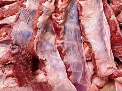 生鲜冷冻黑猪油边肉 护心肉 东北大油边商用20斤、烧烤食材图3