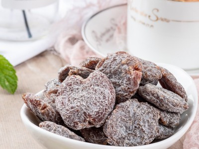 【久佳-陈皮李饼】10斤/包无核盐津梅饼福建特产蜜饯果怀旧味李子图2