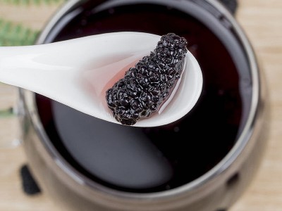 【代发】包邮批发果干 桑葚干袋装散装500g 泡水果茶熬粥黑桑葚干图3