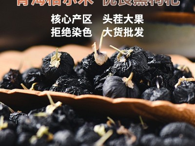 【全规格】青海黑枸杞散装枸杞干含花青素干滋养早红晚黑 黑枸杞图2