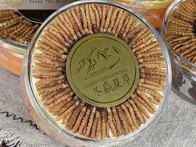 西藏那曲虫草100条装 头期冬虫夏草晒干足干冬虫夏草批发虫草批发图3