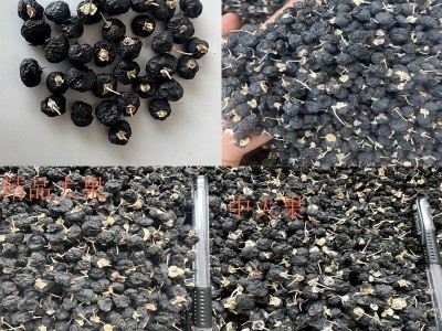 新货青海柴达木盆地黑枸杞足干精选常年大量现货批发500g40阿胶图4