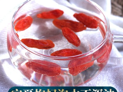 杞世苑头茬枸杞180颗粒特宁夏大果25年新货厂家批发500g袋装枸杞图2