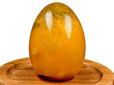 四川黄金松花蛋无铅溏心皮蛋鸭蛋黄心皮蛋绵竹长林蛋严选图5