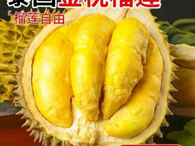 现货泰国金枕榴莲带壳新鲜鲜果水果整箱顺丰可选当季一整个需催熟图2