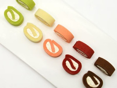 瑞士卷迷你五彩多口味混装慕斯蛋糕自助餐火锅店用甜点蛋糕图2