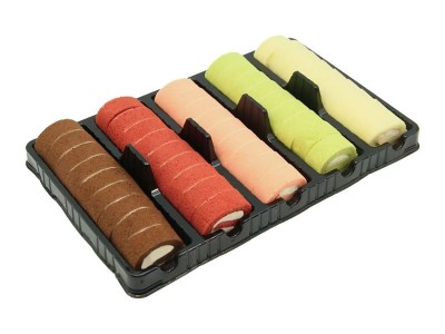 瑞士卷迷你五彩多口味混装慕斯蛋糕自助餐火锅店用甜点蛋糕图5