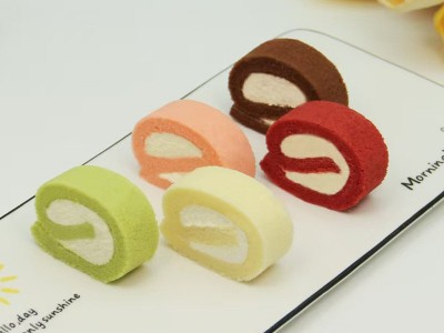 瑞士卷迷你五彩多口味混装慕斯蛋糕自助餐火锅店用甜点蛋糕图4