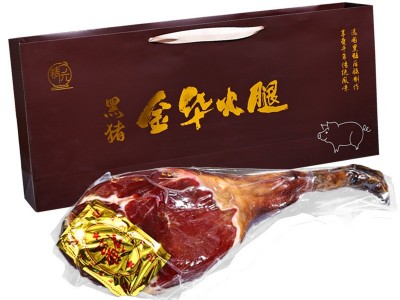 金华火腿整腿黑猪火腿礼盒正宗金华火腿春节年货节送亲戚食品礼盒图4