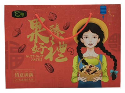 送礼年货礼盒装混合坚果炒货休闲小吃零食大礼包定制贴牌代工oem图5