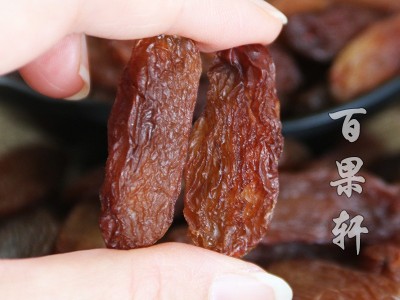 新货新疆特产特大颗粒红香妃葡萄干无核无籽500g批发图3