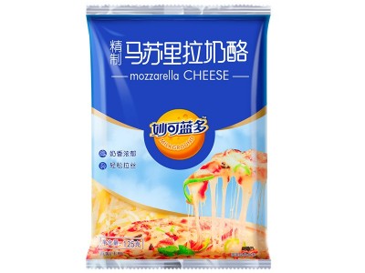 妙可蓝多芝士碎批拉丝马苏里拉烤芝士片芝士奶酪奶酪棒拉发家商用图2