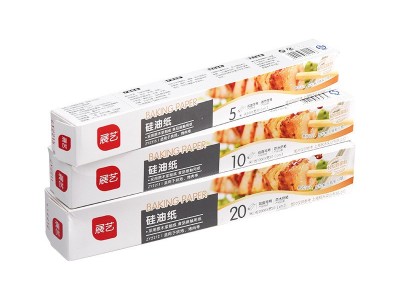 展艺食品级硅油纸5m10m20m烧烤用油纸蛋糕饼干烤盘油纸烤箱吸油纸图2