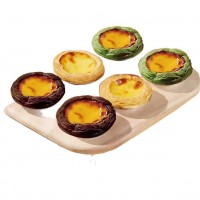 蛋挞皮烘焙带锡纸多味皮液半成品商用批发冷冻皮烘培蛋糕带锡底