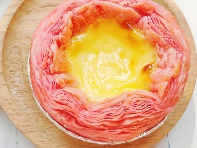 蛋挞皮烘焙带锡纸多味皮液半成品商用批发冷冻皮烘培蛋糕带锡底图3