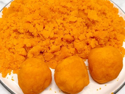 咸蛋黄沙咸鸭蛋金沙馅商业零售蛋黄酥饭团月饼饼干烘焙原料2.5kg图3