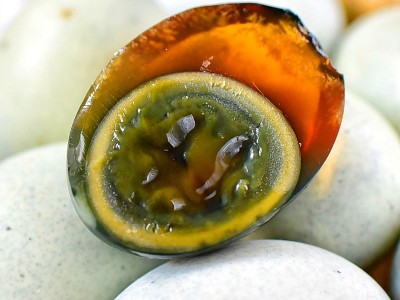 金奇香松花皮蛋 20只装新鲜鸭蛋皮蛋瘦肉粥厂家批发图2