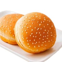 整件商用汉堡胚半成品材料即食早餐速食胚面包胚工厂直发批发糕点