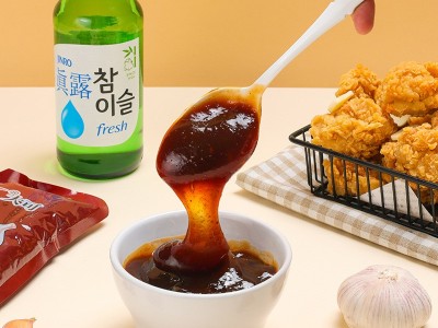 大可DAK蒜香酱油酱1kg韩式风味炸鸡薯条连锁店炸鸡商用酱料图2