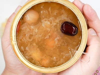 【华贵】莲子银耳羹258g/盒*8礼盒装即食装 厂家直供莲子银耳 礼盒图3