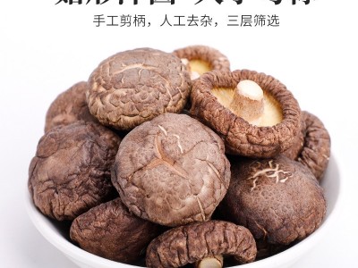 基地香菇菌菇干货农家干香菇蘑菇批发煲汤食材家用菌子鲜香香蕈图2