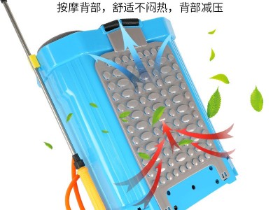 福达直销黑珍珠电池足量打药机16L20L农用喷洒户外消毒电动喷雾器图4