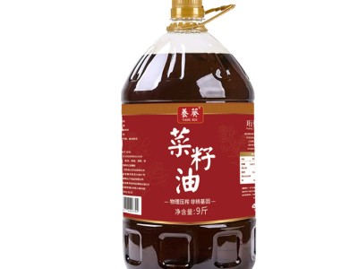 养葵菜籽油9斤四川风味物理压榨食用油家用商用小榨原香图5