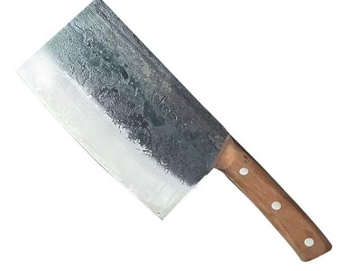 捞刀河手工锻打菜刀家用厨房超快锋利切肉切片厨师专用斩切两用图5