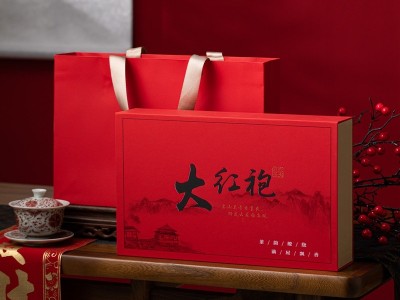 大红袍批发武夷岩茶肉桂水仙礼盒装 2026新年伴手礼茶叶可定制图4