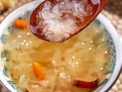 小小椴木银耳干货古田小银耳雪耳非特级糯雪燕银耳羹批发袋装箱装图3