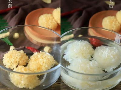 小小椴木银耳干货古田小银耳雪耳非特级糯雪燕银耳羹批发袋装箱装图4