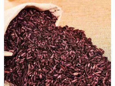 河南信阳紫云英绿肥黑色大米黑米口感清香，健康品质，5公斤包装农家自种图2