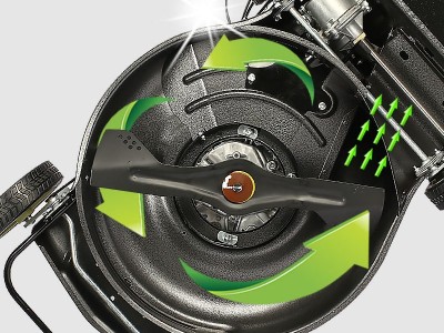 英德尔 GXV160草坪机自走式打草机21寸汽油割草机绿化修剪剪草机图5