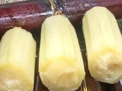 广西黑皮甘蔗3斤新鲜水果甘蔗脆甜多汁应当季孕妇甜杆果蔗整箱产图2