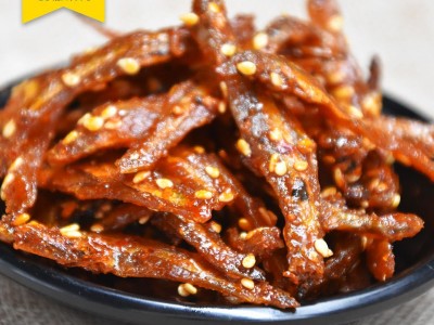 北海龙润授权香辣银鱼仔整箱散装鱼干海鲜干货休闲即食海鲜5kg图5