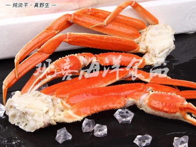 阿拉斯加鳕蟹礼盒 熟冻雪蟹脚 雪蟹棒雪蟹肩海鲜礼盒批发图2